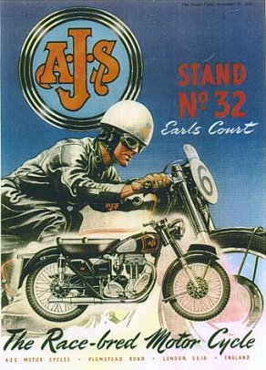 Poster AJS 1953